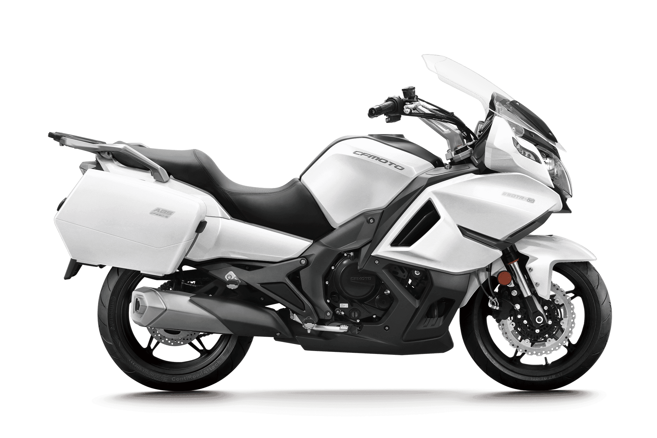 CFMOTO 650TR-G in Starlight White