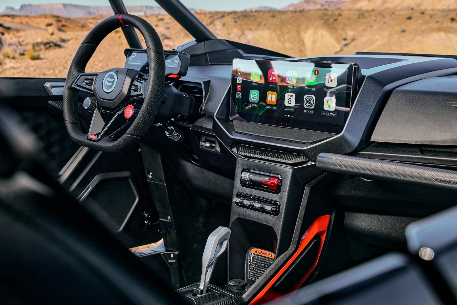 ZFORCE Z10 · Apple CarPlay cockpit